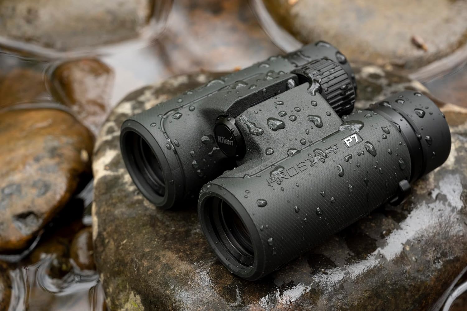 Nikon PROSTAFF P7 10x30, Dunkelgrün, 30mm - Image 7