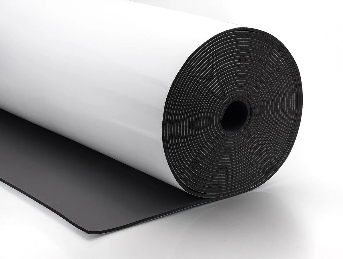 NMC Rohrisolierung, Isoliermatte, Dämmmatte - INSUL ROLL XT, 19mm Dämmmatte selbstklebend, Kautschuk