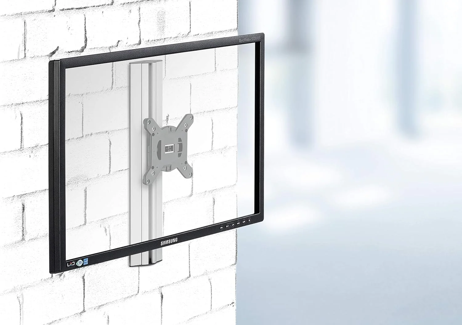 Novus Dahle Monitorhalterung, Silber, 6.8 x 1.6 x 35 cm, 910+1089+000 6.8 x 1.6 x 35 cm Silber, 6.8 - Image 2