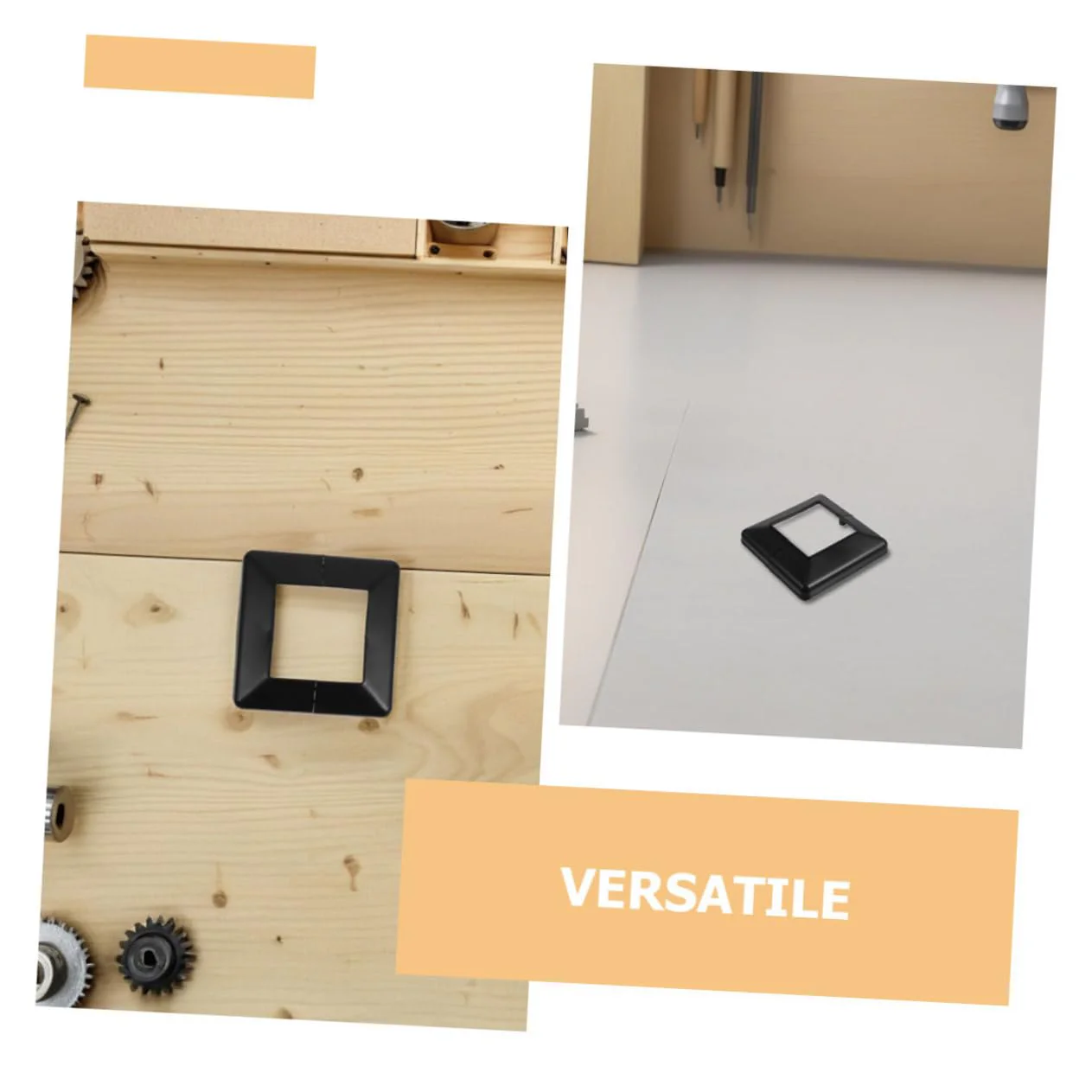 NUOBESTY 6stücke Pfostenfussabdeckung Geteiltem Design Für Terrassengeländer Und Verandasäulen Uv-be - Image 3