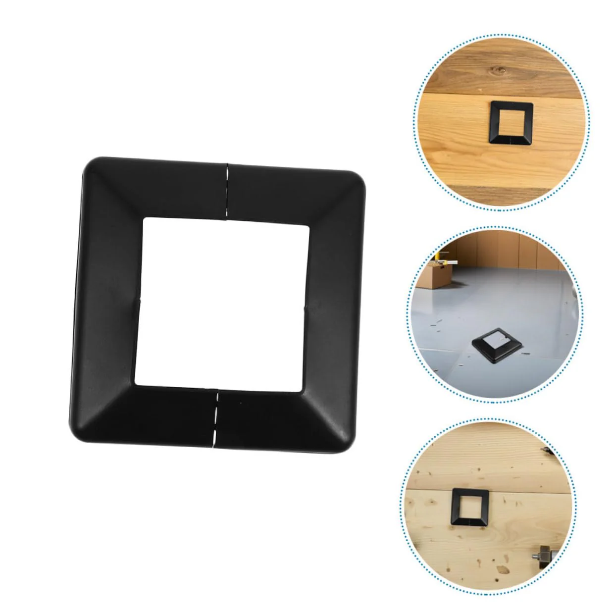 NUOBESTY 6stücke Pfostenfussabdeckung Geteiltem Design Für Terrassengeländer Und Verandasäulen Uv-be - Image 7