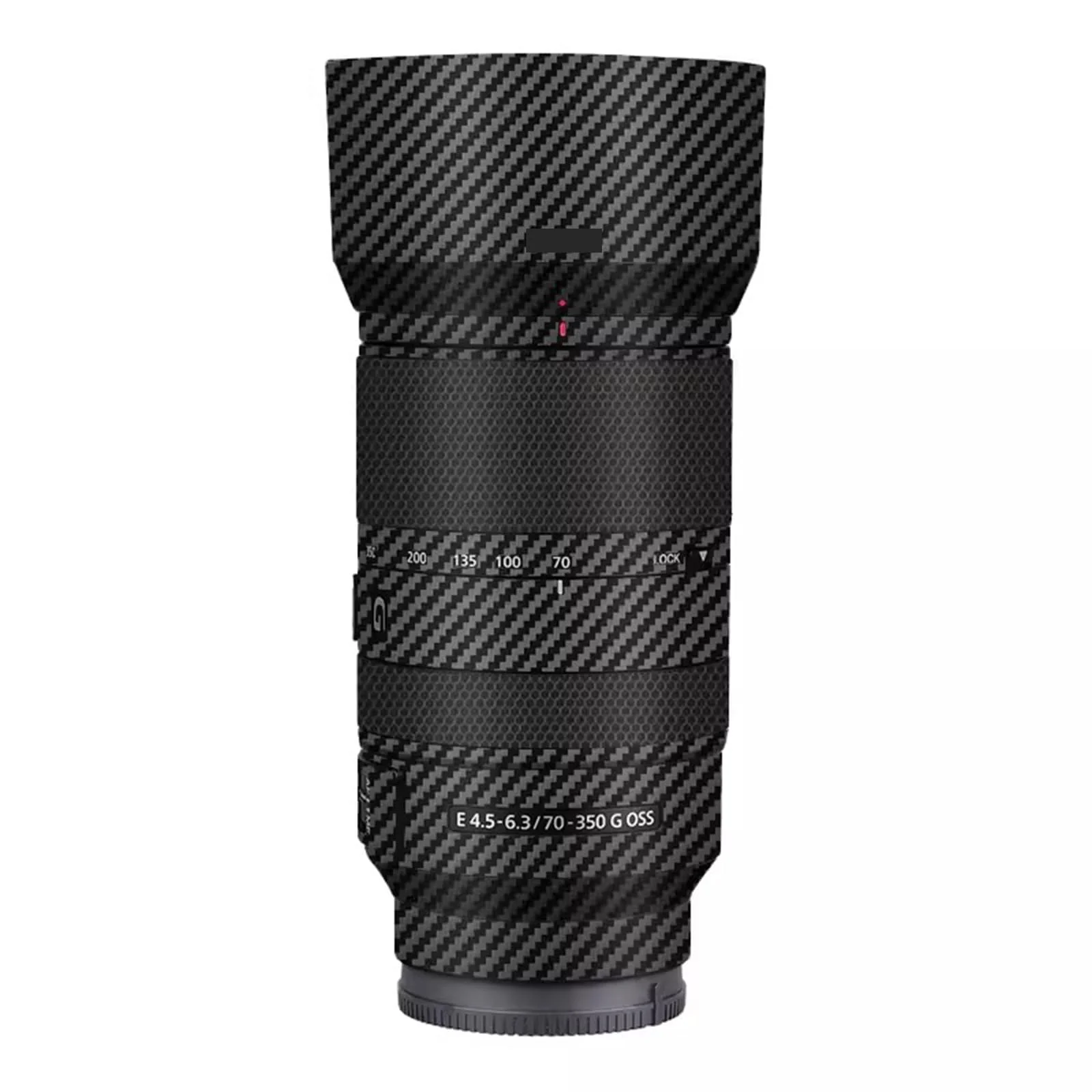 Objektiv-Schutzfolie aus Vinyl für Sony E 70–350 mm f/4.5–6.3 G OSS Kameraschutzaufkleber, Schutzfol