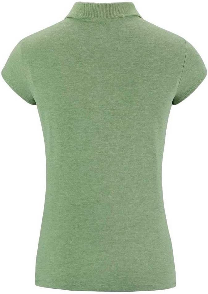 Odlo Damen Kumano_550311 Kurzarm Polo Shirt S Loden Frost Melange, S Loden Frost Melange - Image 4