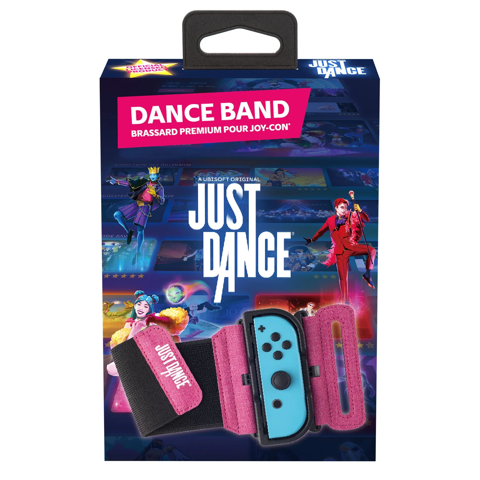 Offizielles Just Dance 2023 – Dance Band – JoyCon Controller-Armband, verstellbares elastisches Armb