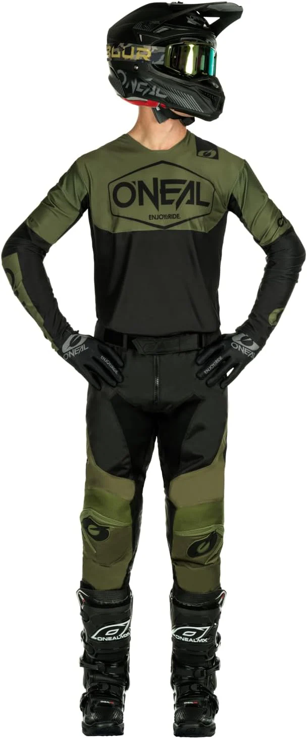 O'Neal | Motocross-Hose | Enduro Motorrad | Strapazierfähige Denierstoffe, Leder-Hitzeschutz an beid - Image 2