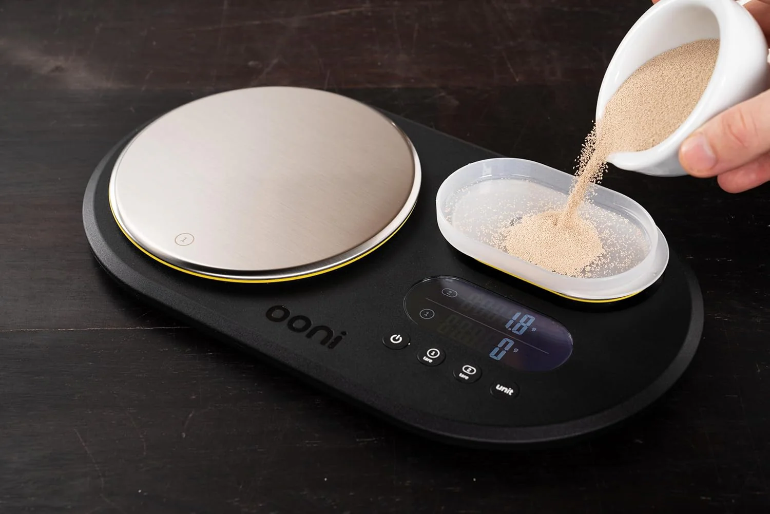 Ooni Dual Platform Digitalwaage – Feinwaage – Küchenwaage – Digitale Waagen mit zwei Plattformen – O - Image 6