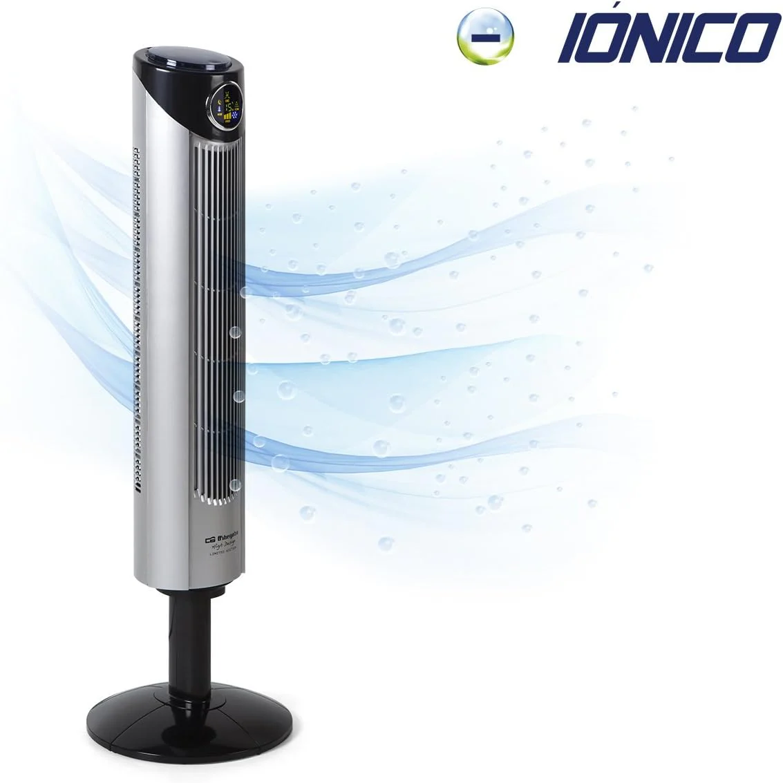 Orbegozo TWM 1015 - Ionischer Turmventilator, Fernbedienung, drei Ventilatormodi, digitales Display, - Image 4