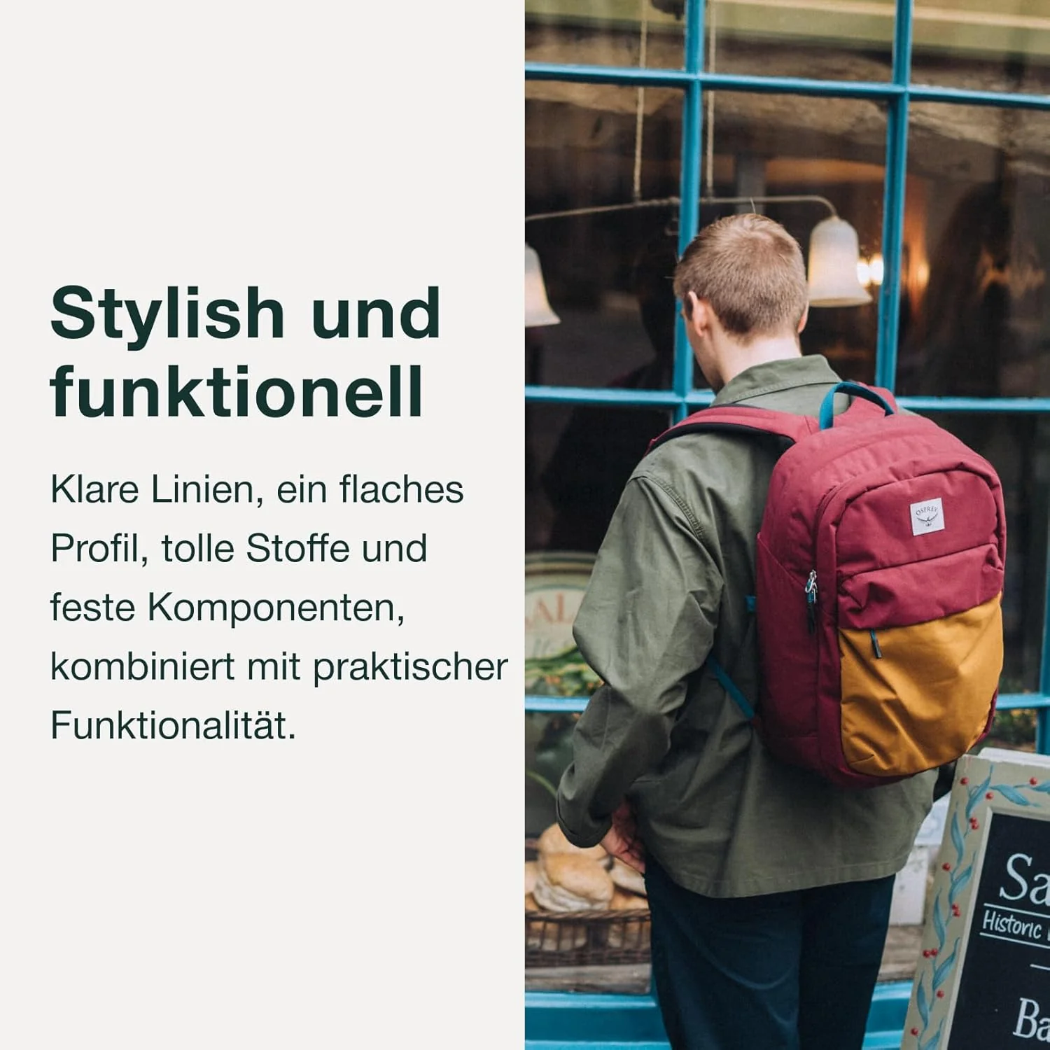 Osprey Arcane Unisex Rucksack Latte Brown O/S - Fassungsvermögen 30L, Latte Brown O/S - Fassungsverm - Image 3