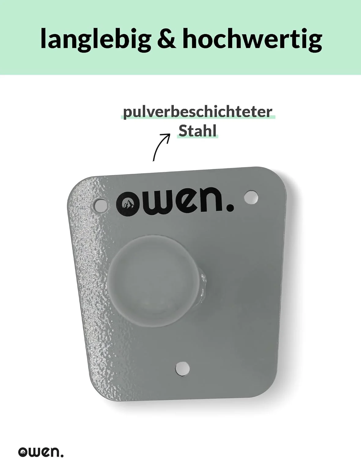 OWEN Fahrradträger Wandhalterung | Wandhalterung für Kupplungsträger Fahrradheckträger | Zubehör Fah - Image 4