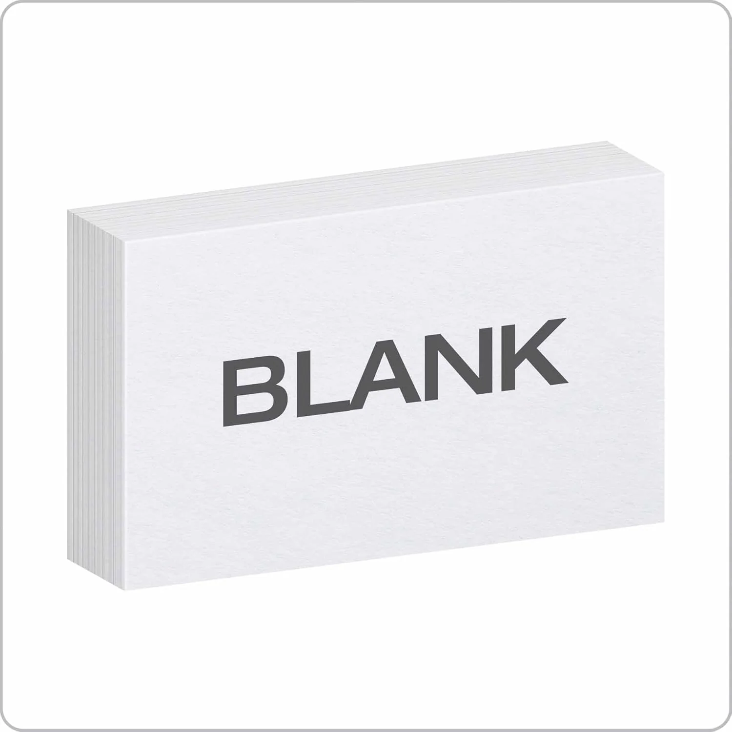 Oxford 30 (1000 PK) Blanko-Karteikarten, 7,6 x 12,7 cm, weiss, 1.000 Karten (10 Packungen à 100 Stüc - Image 2