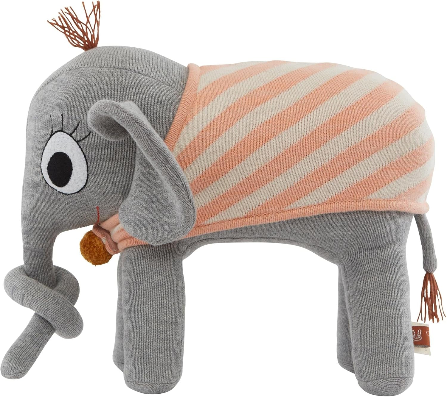 OYOY [W1] Ramboline Elephant, Grey, H36 x L35 x W16 cm - Image 2