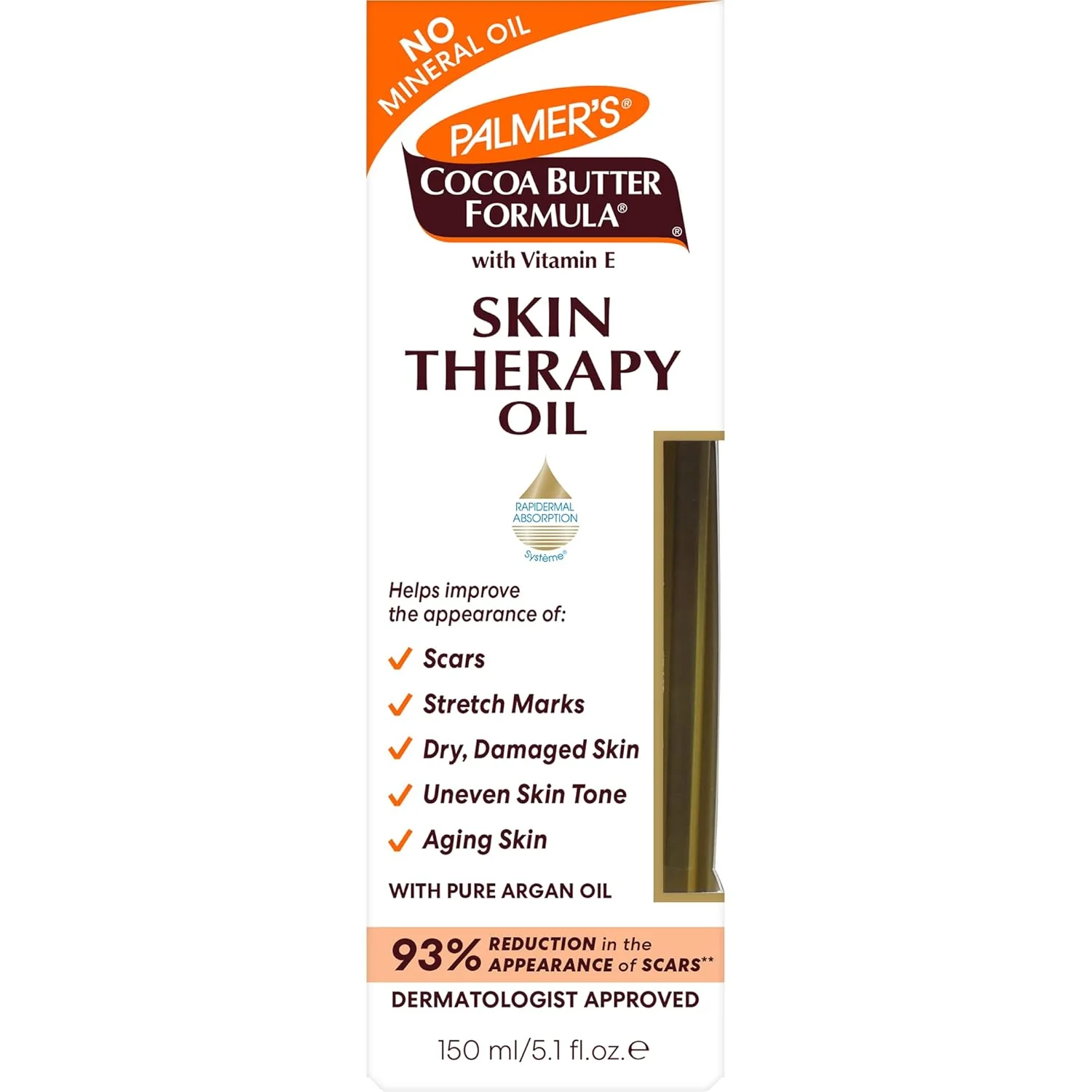 Palmers Cocoa Butter Formula Skin Therapy Oil With Vitamin E For Unisex 5.1 oz Oil Kakaobutter 7.5 m - Image 2