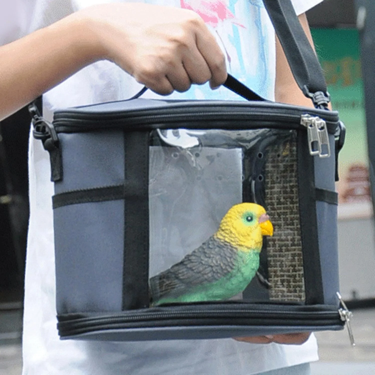 Papageientransportbox - Tragebeutel Für Papageien - Schultertasche für Wellensittiche Nymphensittich - Image 2