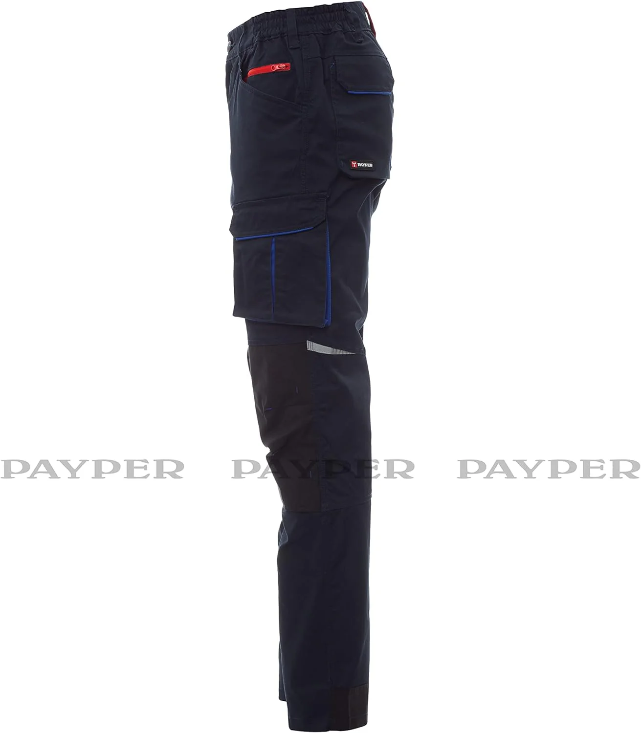 PAYPER NEXT400 Arbeitshose multifunktionale Stretch-Unisex-Hose Twill mit 30% Baumwolle und 20% inno - Image 4