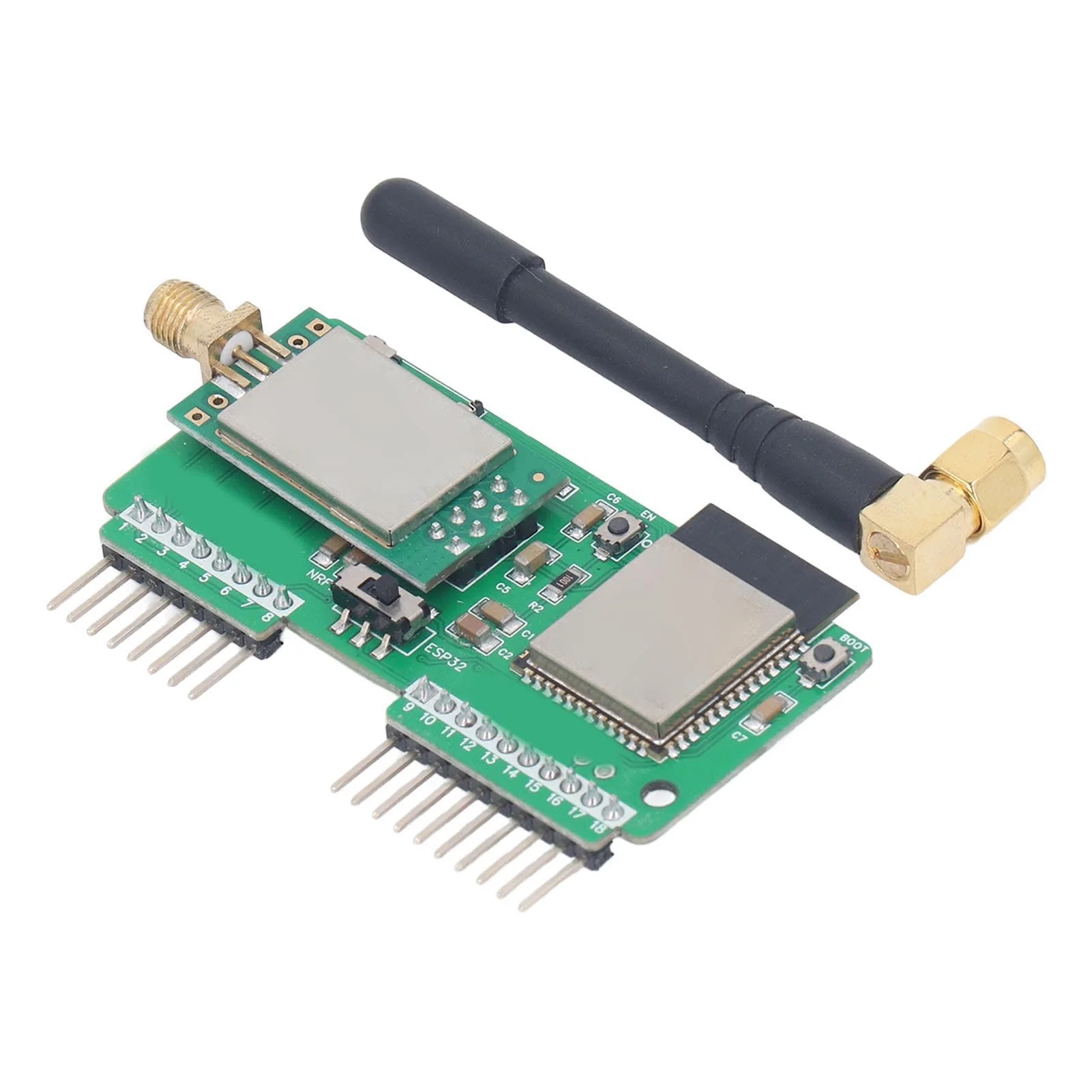 PCB-Entwicklungsplatine WiFi-Multiboard für Flipper Zero, NRF24+ESP32-Entwicklungsplatine Flipper Ze