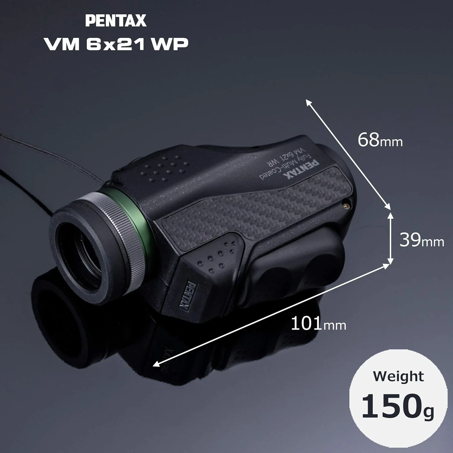 PENTAX Monoculares Fernglas VM 6x21 WP, Monoculares - Image 3