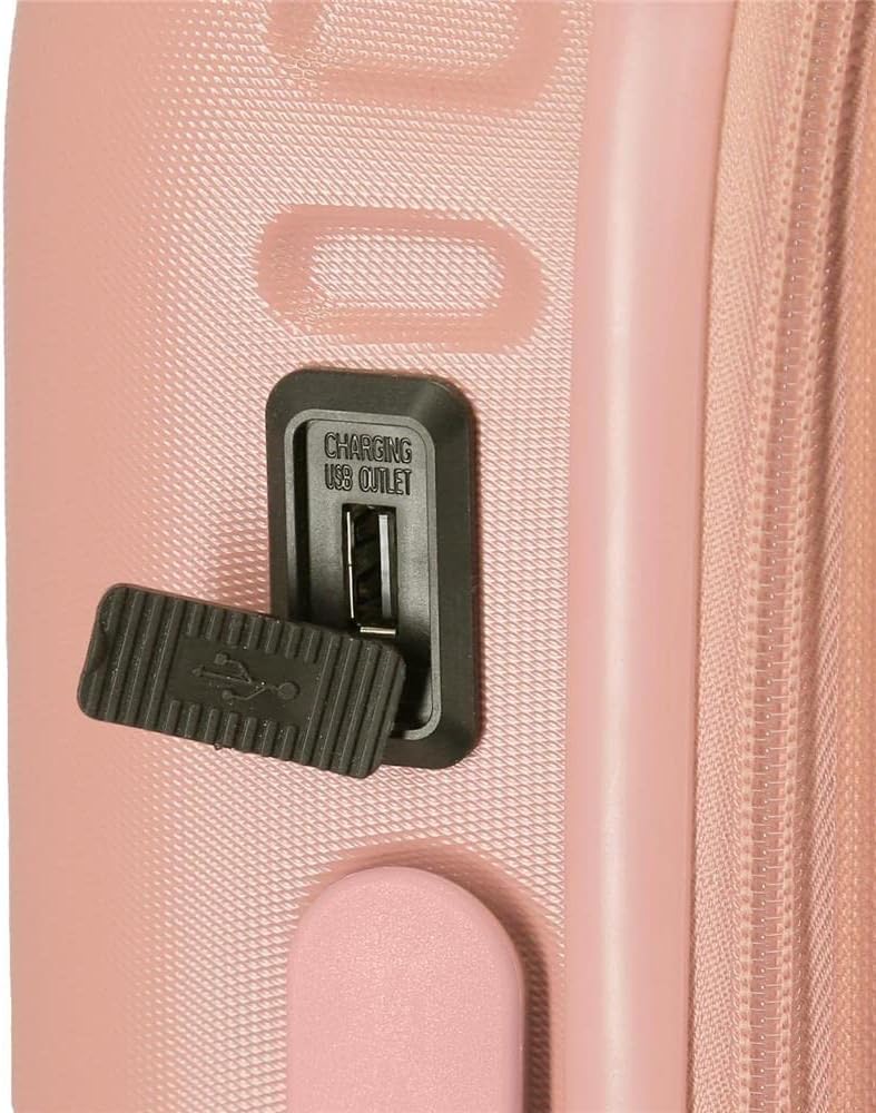 Pepe Jeans Carina Rosa Kabinenkoffer 40 x 55 x 20 cm starres ABS integrierter TSA-Verschluss 37 l 2, - Image 7