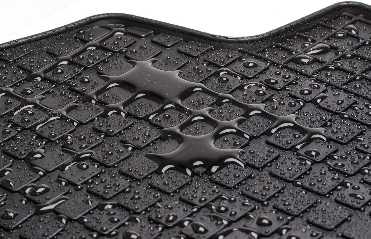 Petex 95510 Fussmatte Gummimatte Vorne Matte schwarz - Image 4