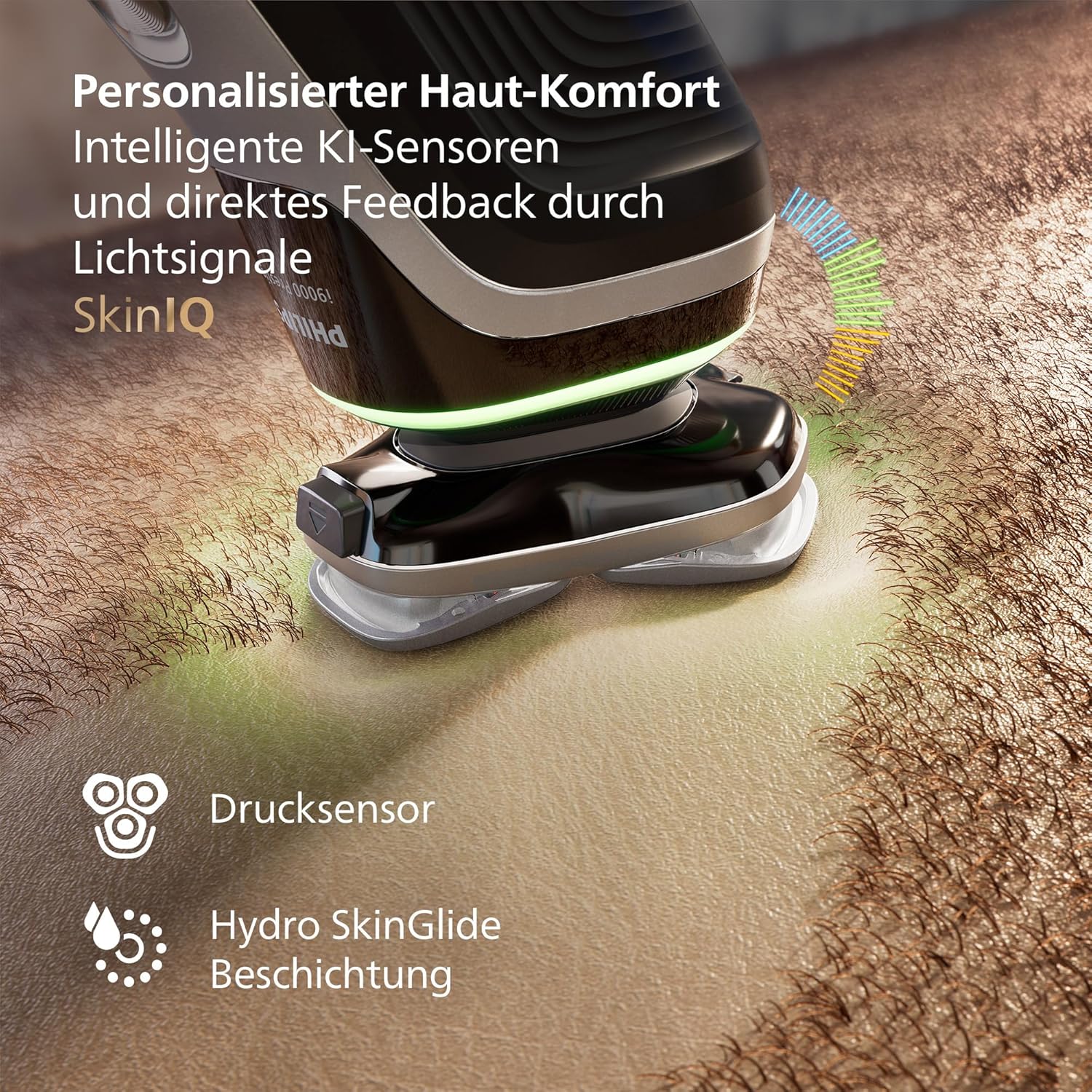 Philips elektrischer Rasierer i9000 Prestige, Nass- und Trockenrasierer für Herren mit integriertem - Image 6
