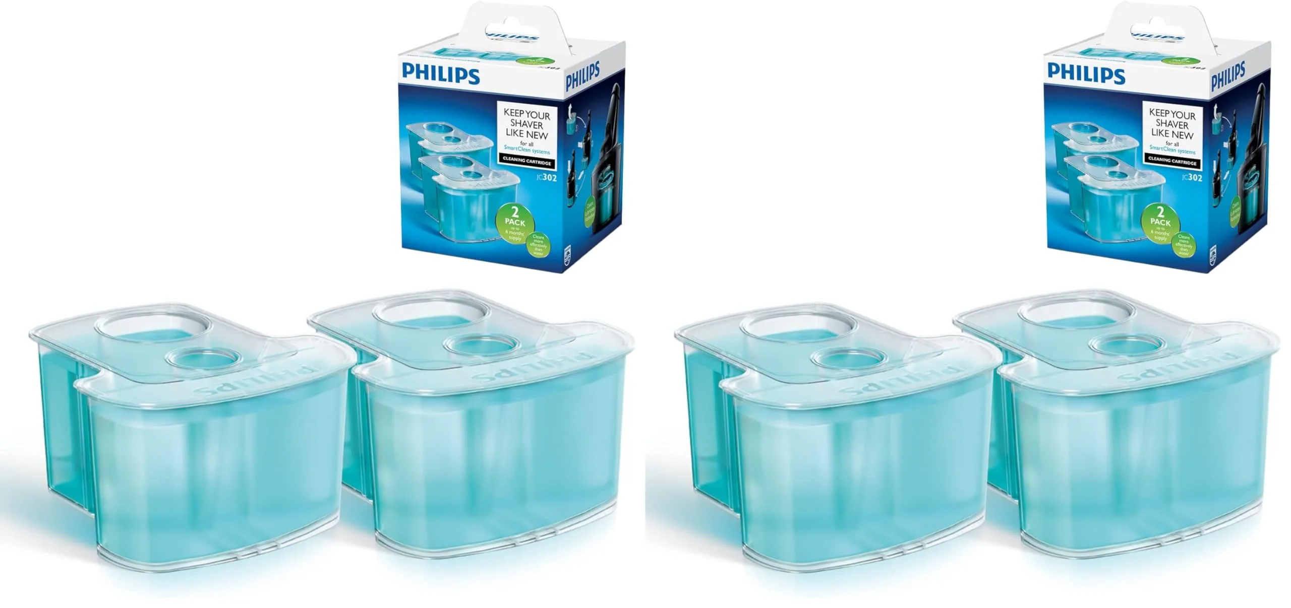 Philips JC 302/50 (Packung mit 2) 2 Stück (2er Pack) JC302/50, 2 Stück (2er Pack) JC302/50