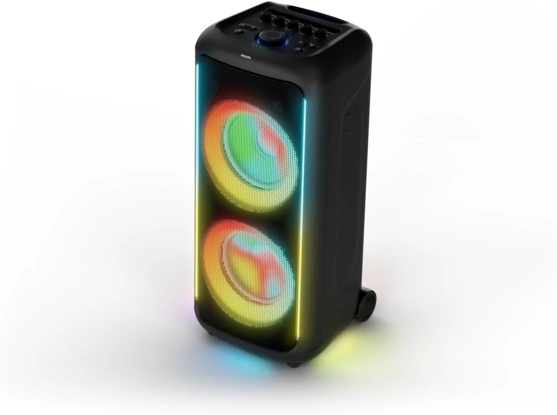 Philips TAX5000E Bluetooth-Party-Lautsprecher, 200 W Leistung, Bass+, Lichtshow, 14 Std. Akku, TWS, - Image 6