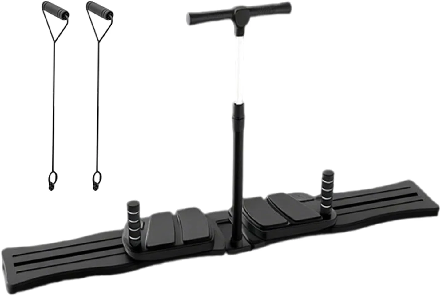 Pilates Reformer Board, Bauchmuskel Board Fitnessgerät, Rutschfester Klappbarer Bauchmuskeltrainer F - Image 8