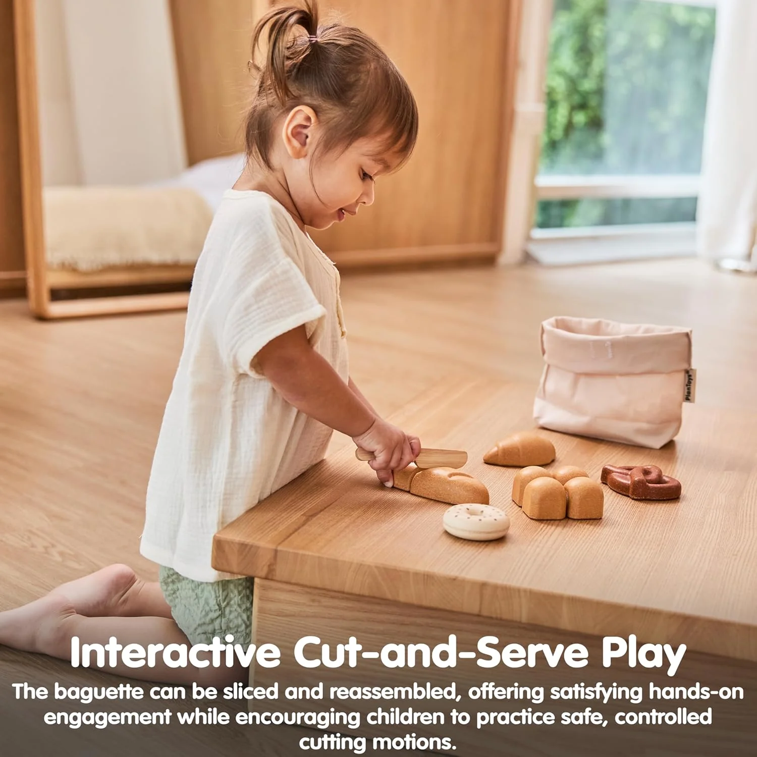 PLAN TOYS Mon Panier Boulanger - Image 5