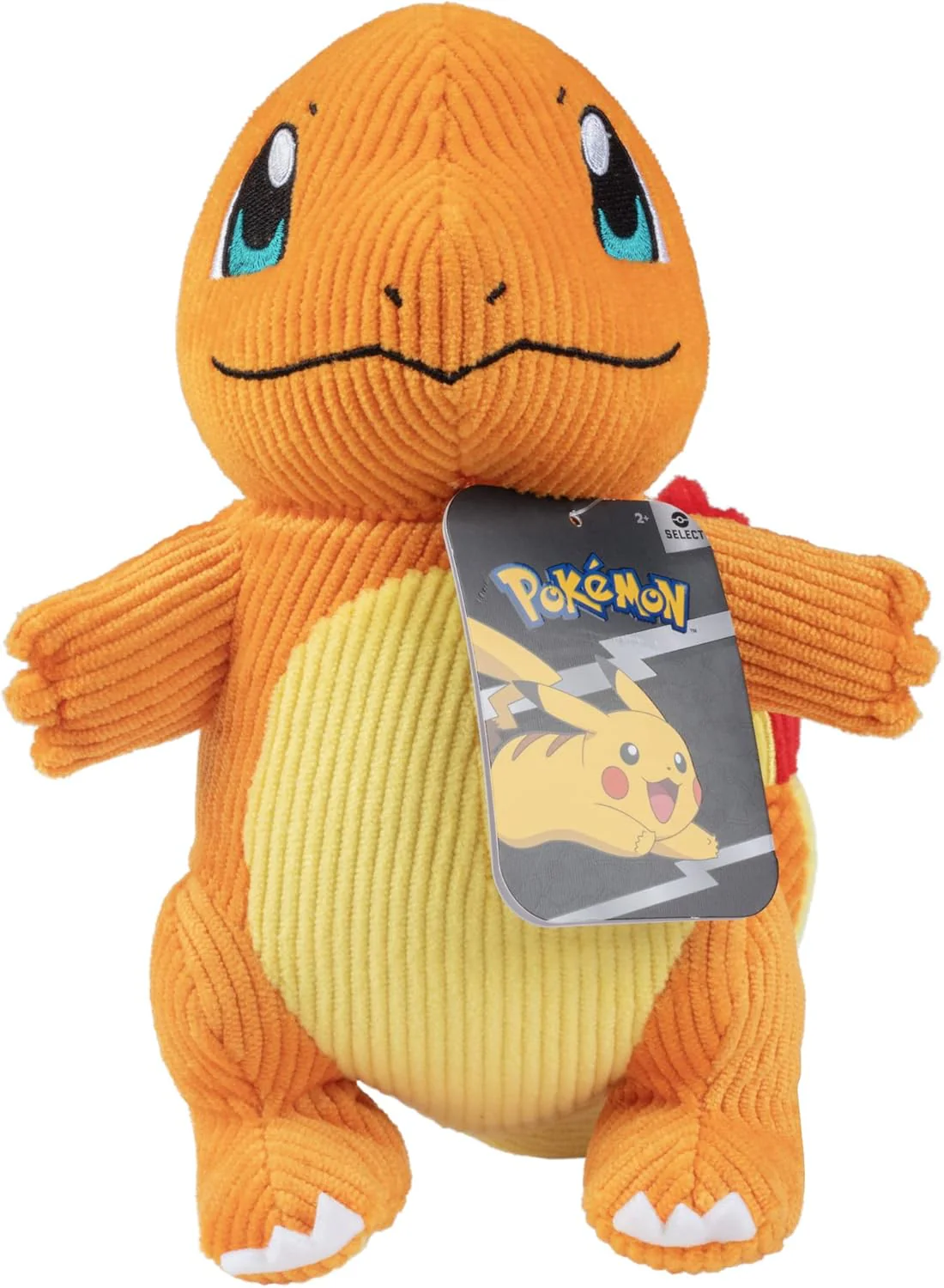 Pokémon Select PKW2995 - Glumanda Kord-Plüsch 20 cm, offizielles Plüsch Glumanda (Orange), Glumanda - Image 2