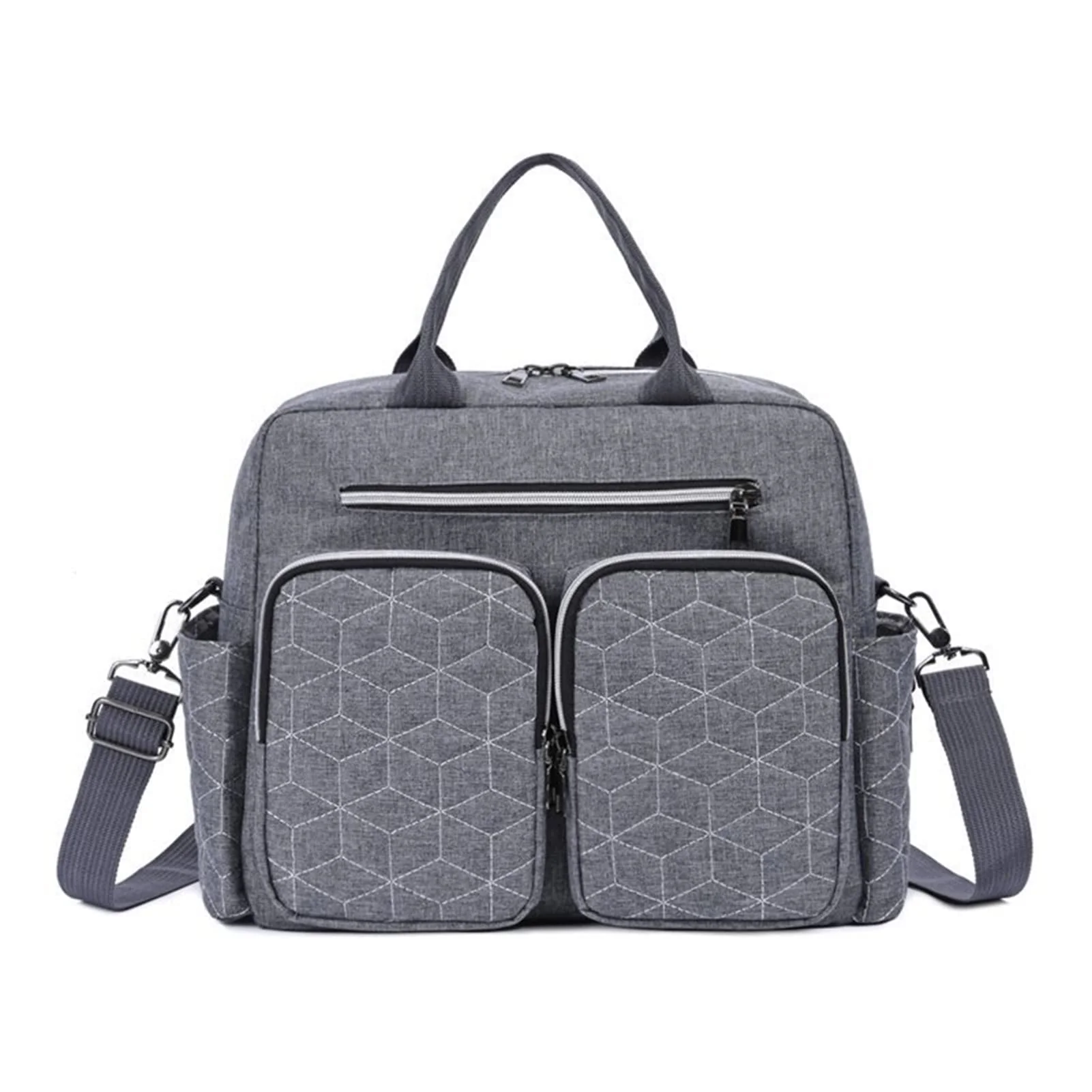 pologmase Baby Wickeltasche Mit Wasserdichter Wickelauflage Und Verstellbarem Schultergurt Multifunk