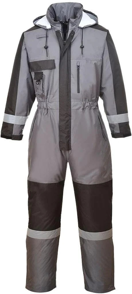 Portwest Winter Overall, Grösse: XL, Farbe: Grau, S585GRRXL Grau XL, Grau XL - Image 5