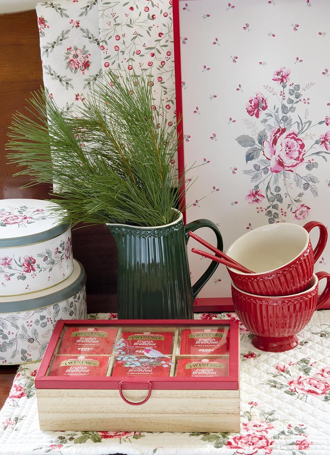 Porzellan-Krug, Alice Red von GREENGATE - Image 5