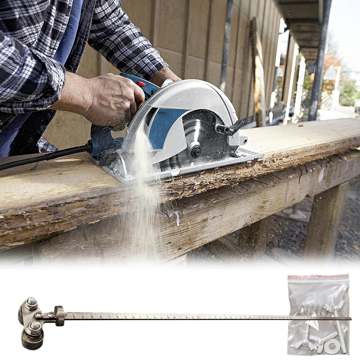 Positioning Calipers For Precise Measurements & Easy Wood Cutting | 60cm Verstellbare Schienen-Schne - Image 7