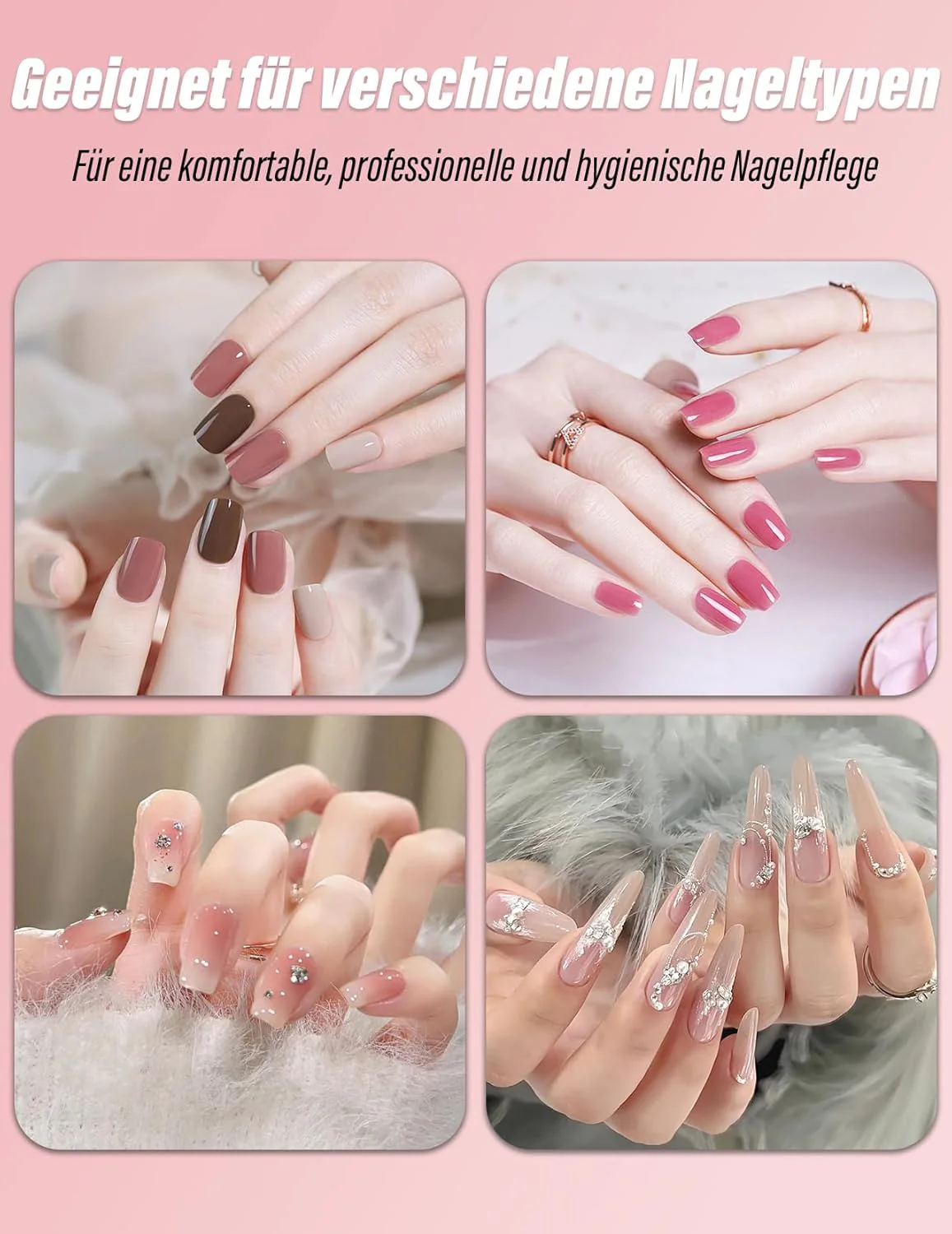 Professioneller Elektrischer Nagelfräser 45000 U/min - mit LED-Display – Maniküre & Pediküre Set für - Image 7