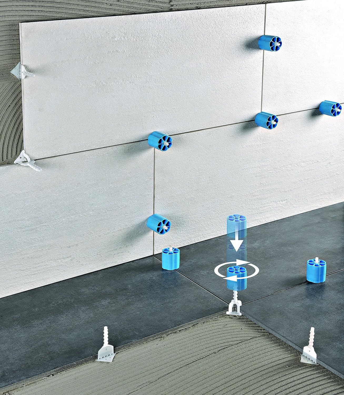 ProGress Prolevelling System Nivelliervorrichtung Kreuzförmigförmig 1mm 100 Stück - Image 2