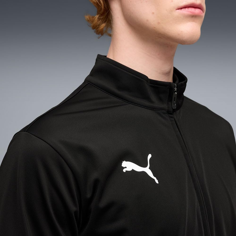 PUMA Herren Individueller Tracksuit Trainingsanzug (1er Pack) S PUMA Black-PUMA White-PUMA Red, S PU - Image 7