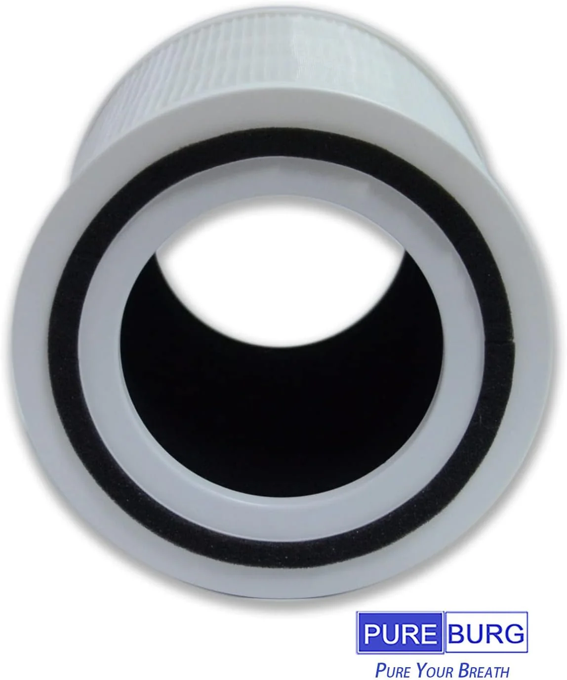 PUREBURG Ersatzfilter kompatibel mit HERILIOS HS-AP005,TaoTronics TT-AP005 Luftreiniger, 2er-Pack H1 - Image 4