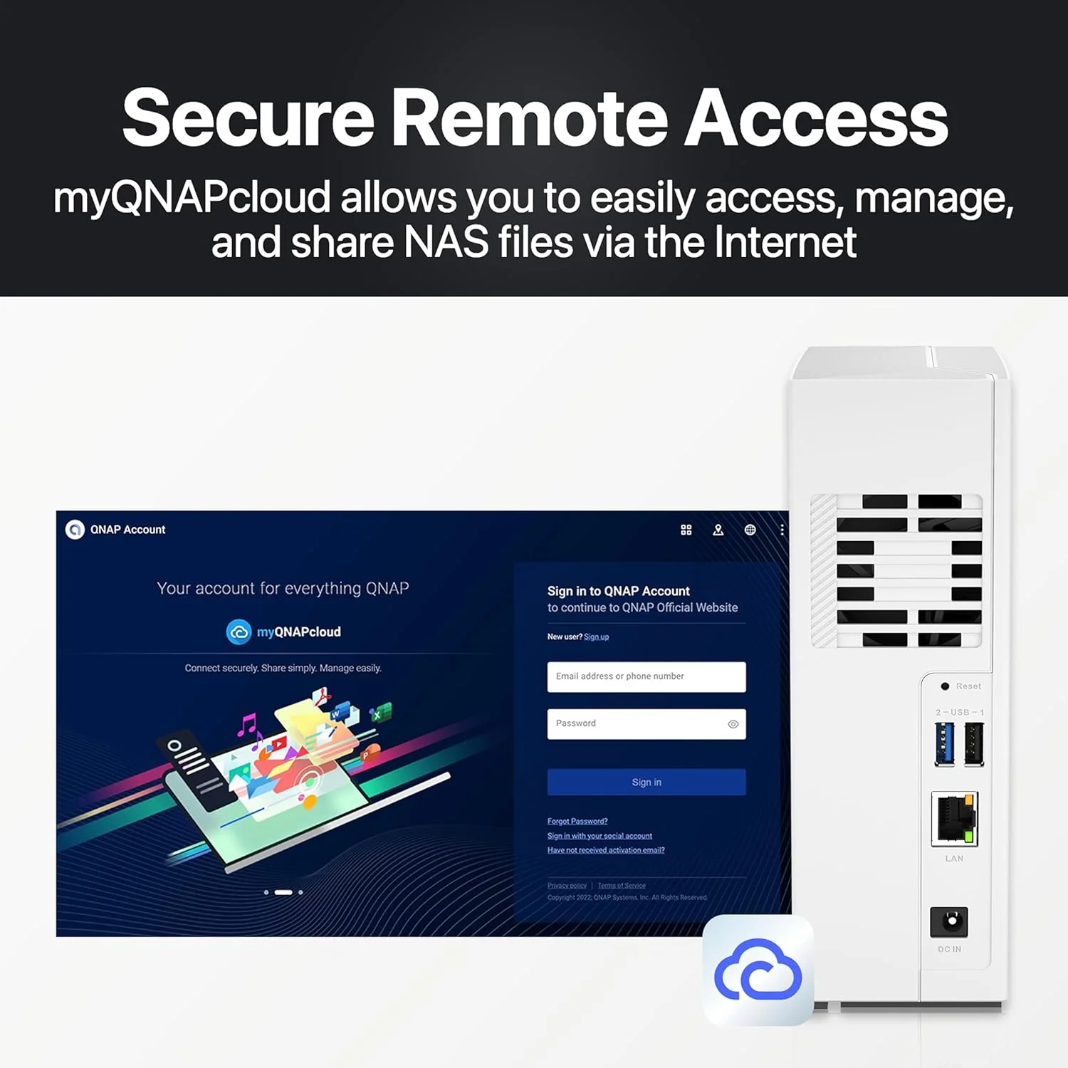 QNAP 1 Bay Home NAS mit 4 TB Speicherkapazität, vorkonfiguriertes Seagate IronWolf Drive Bundle mit - Image 5