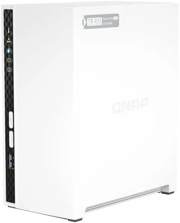 QNAP TS-233-US 2 Bay Günstiger Desktop NAS mit ARM Cortex-A55 Quad-Core-Prozessor und 2GB DDR4 RAM ( - Image 5