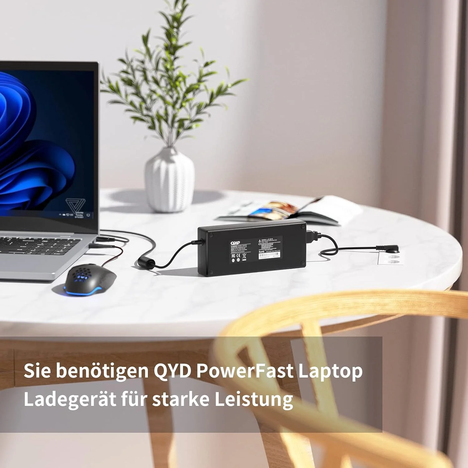 QYD 230W Laptop Ladekabel für Asus ROG Zephyrus S GX531GM GX502GW GX701GX GX501 GU501G GU501GM GU501 - Image 3