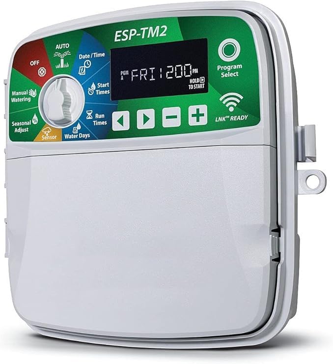 R.Bird ESP-TM2 Programmierer für automatische Bewässerung, 4 Innenbereiche + 4 Elektroventile, 100 H - Image 2