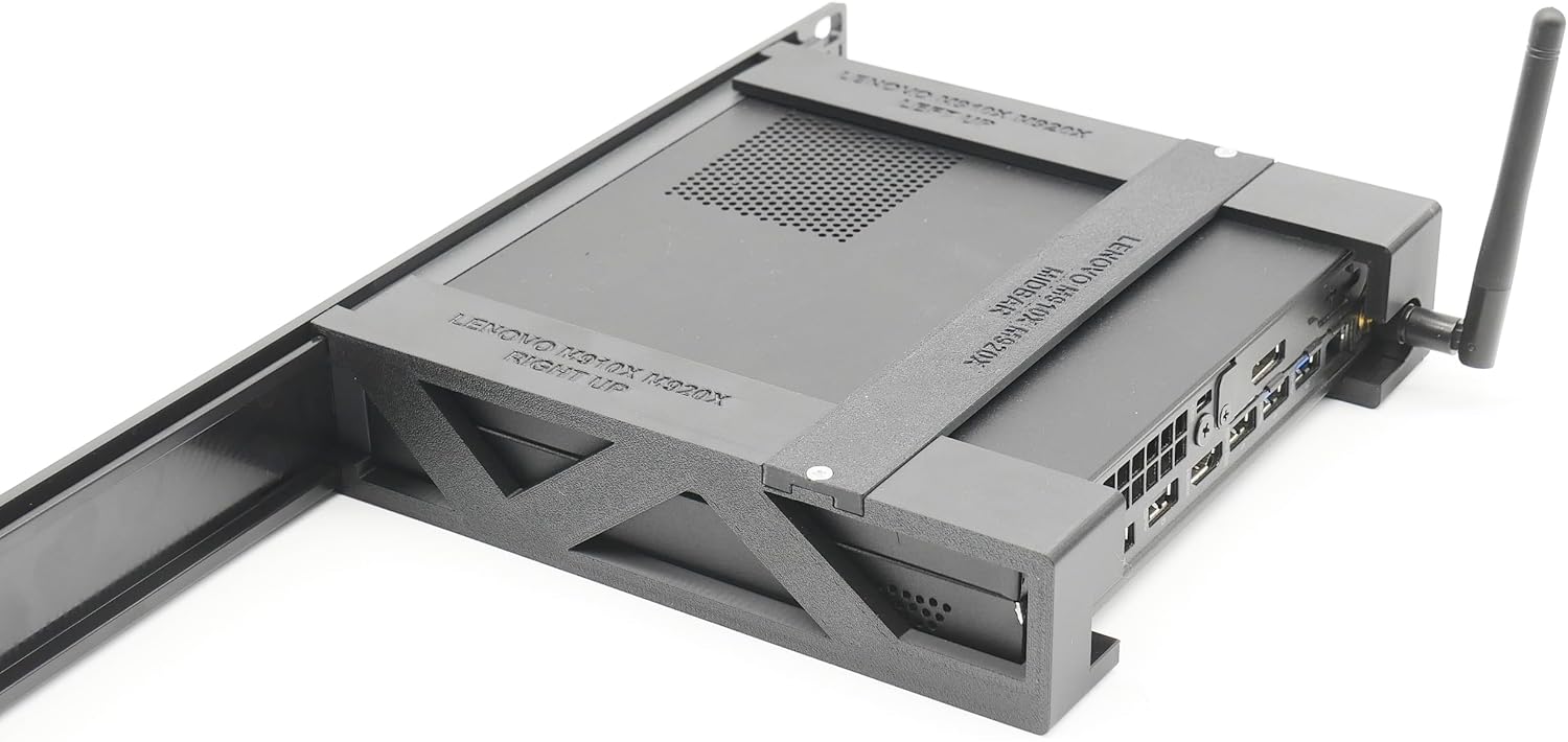 Rack-Halterung für Lenovo M910X/M920X 48,3 cm (19 Zoll), 1U, genaue Passform, bündiges Design - Image 3