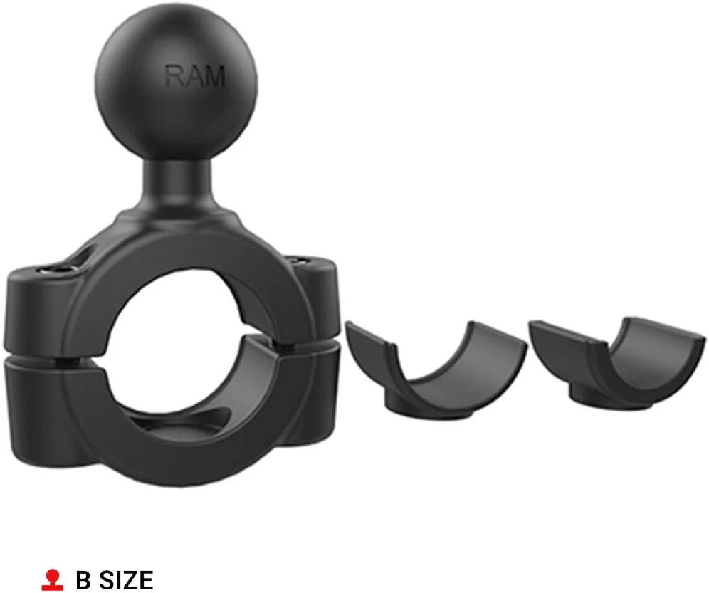 Ram Mount RAM-B-408-75-1U Aluminium Drehmoment Mittel Schienenbasis, Grösse B, Schwarz - Image 4