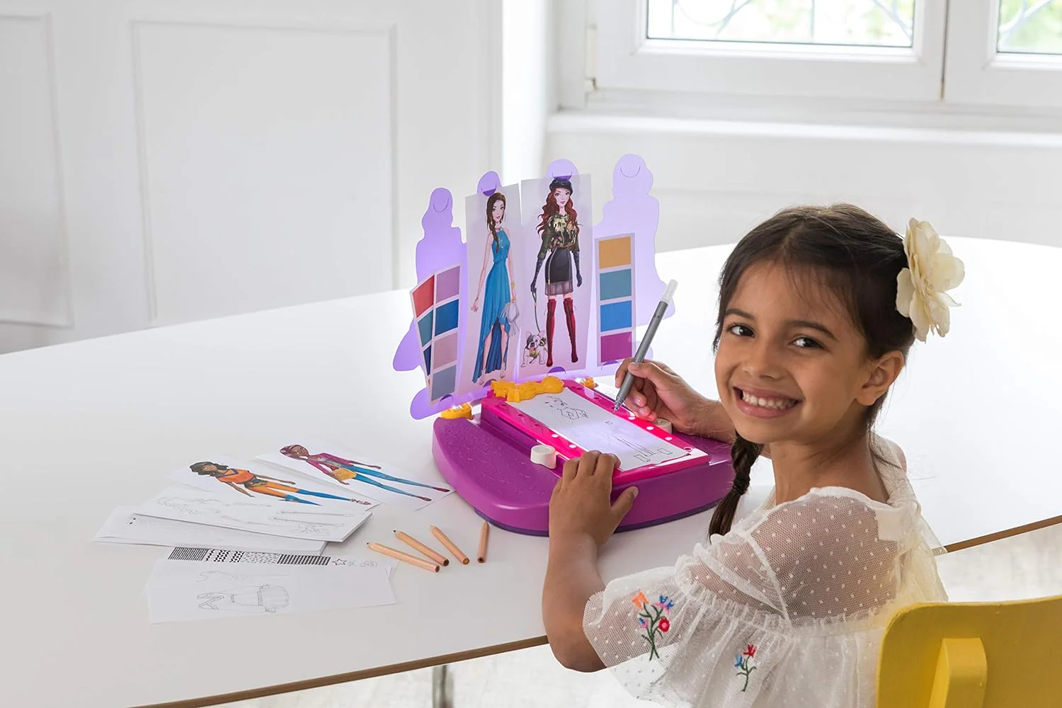 Ravensburger - Fashion Designer, Kreativspiel für Kinder, empfohlen ab 6 Jahren, Erstelle Deine eige - Image 4