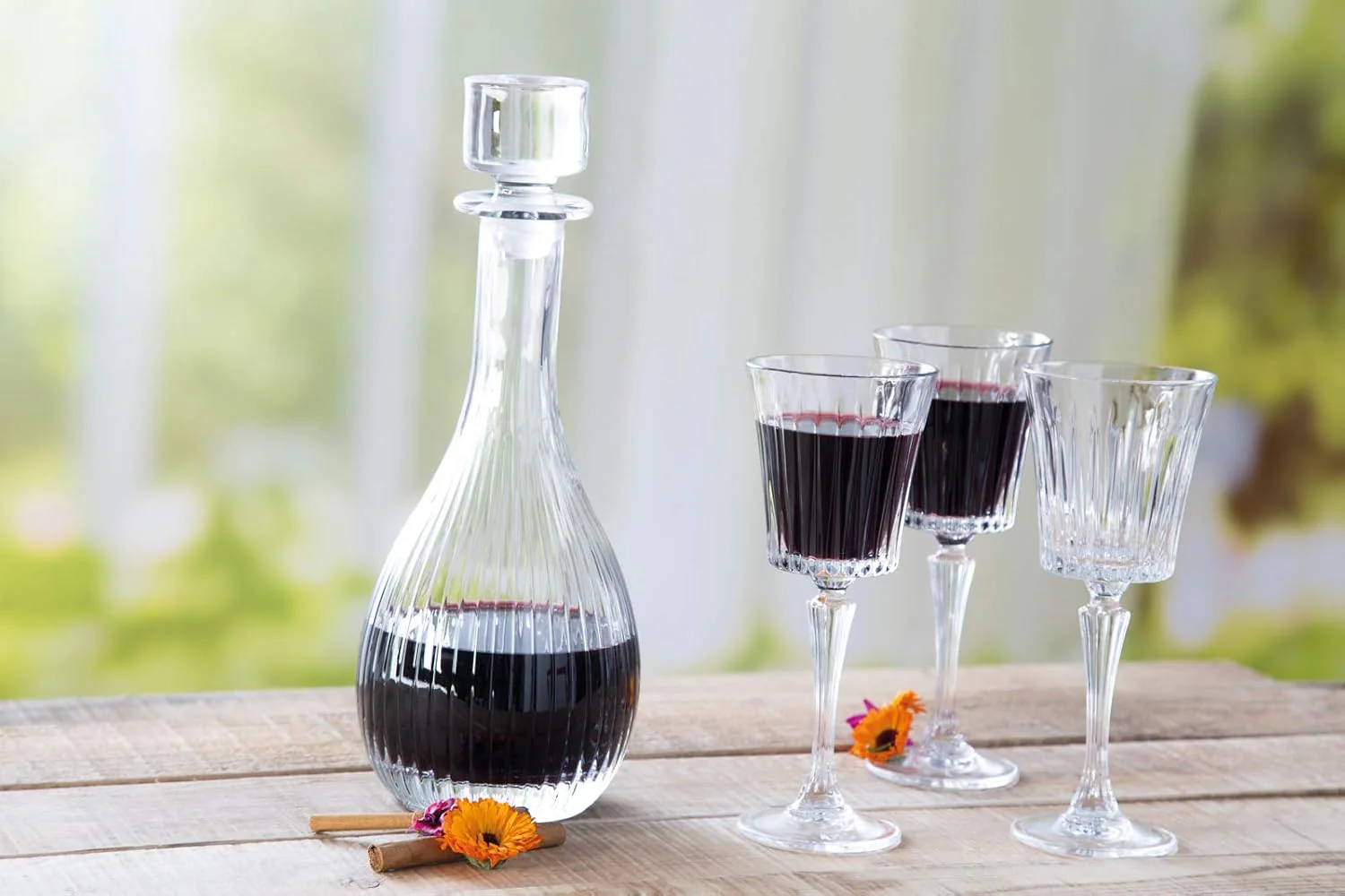 RCR 51522020006 Runder Timeless Dekanter aus Kristall, 90 cl/900 ml - Image 5