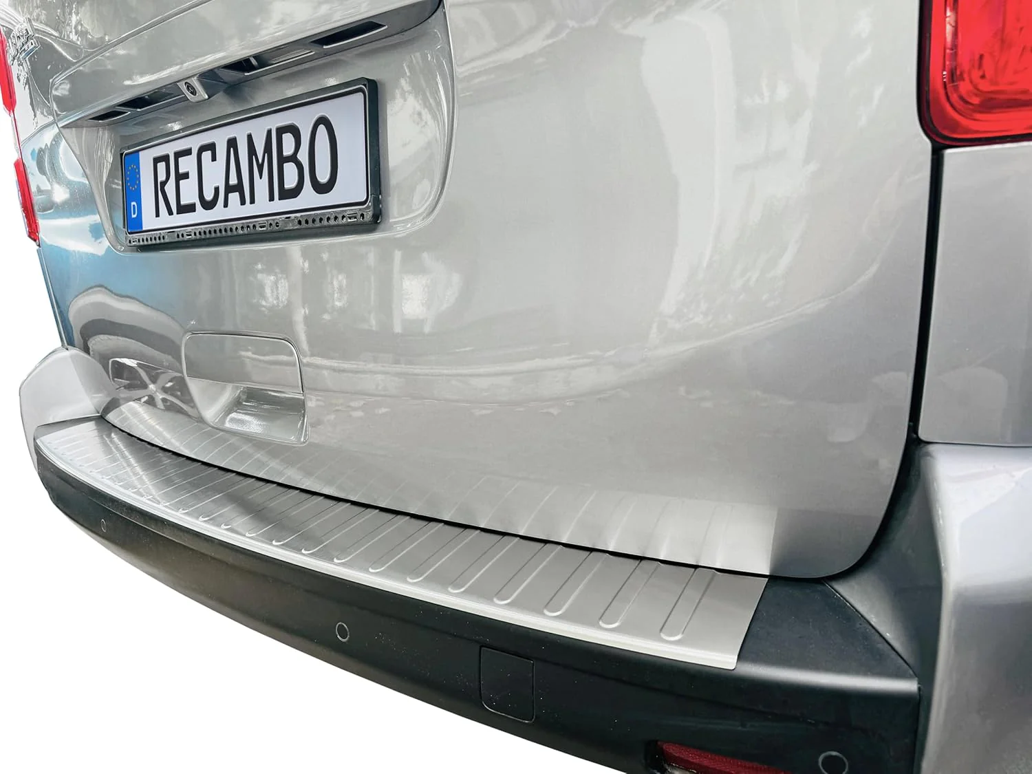 RECAMBO Ladekantenschutz Edelstahl matt gebürstet mit Textur - kompatibel für Peugeot Expert 3 - BJ - Image 4