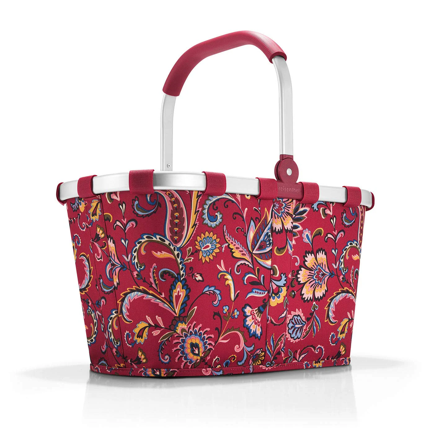 Reisenthel Einkaufskorb, Polyester, Paisley Ruby, 48 cm