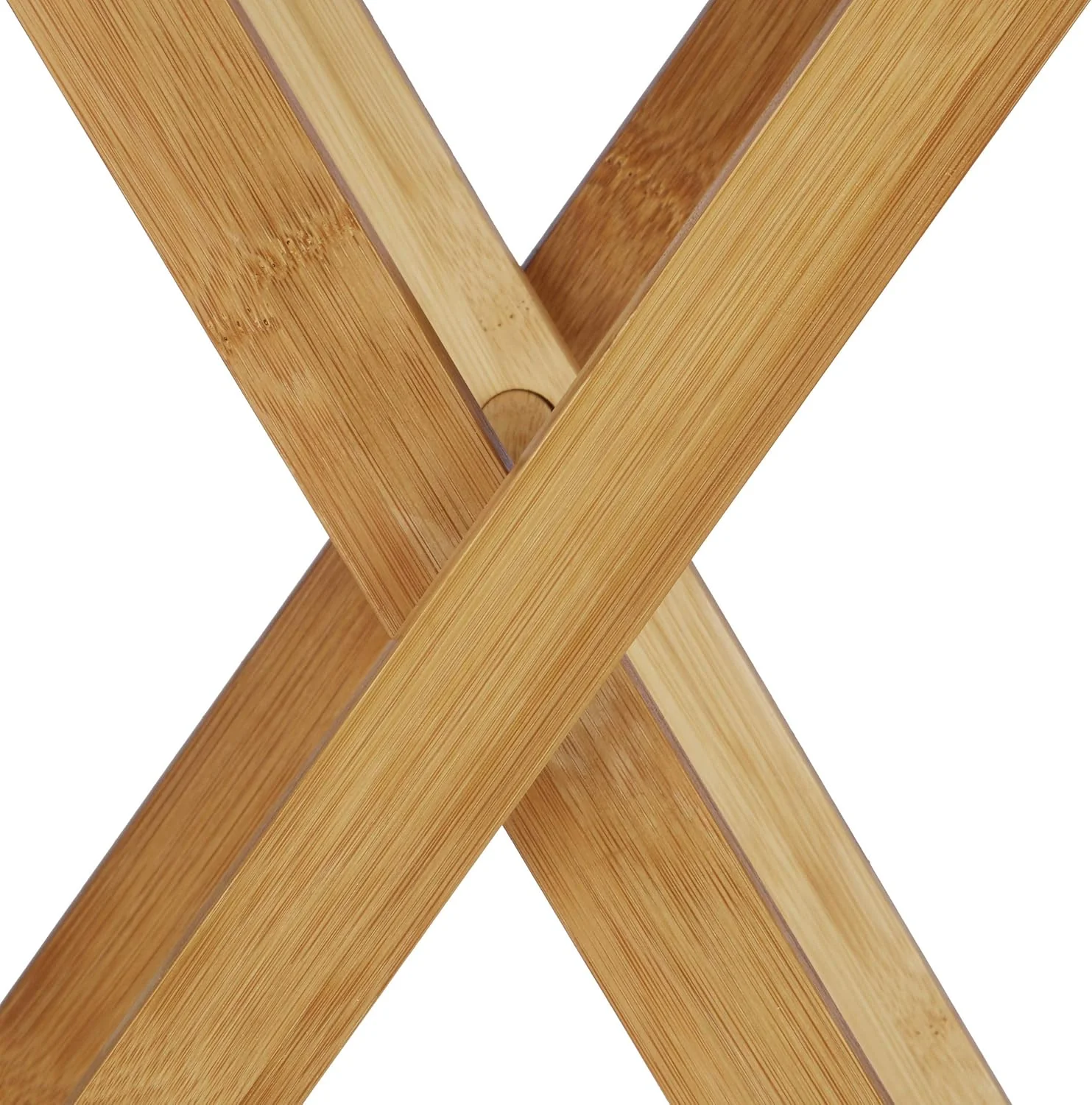 Relaxdays Beistelltisch klappbar, Bambus Holz, Klapptisch klein, rechteckig, HBT: ca. 52 x 40 x 31 c - Image 7