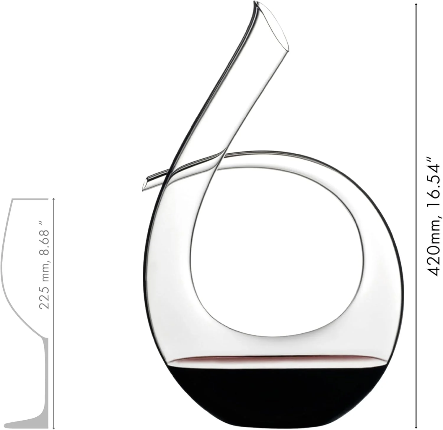 Riedel 4100/23 Dekanter Black Tie - Image 4