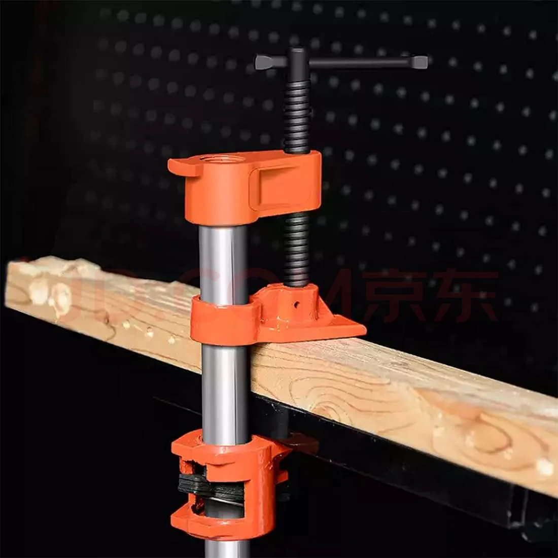 Rohr Schraubzwingen mit Hülse, 1/2 Zoll Rohrzwingen Rohrschelle Schraubstock Holzbearbeitung Clamps - Image 2