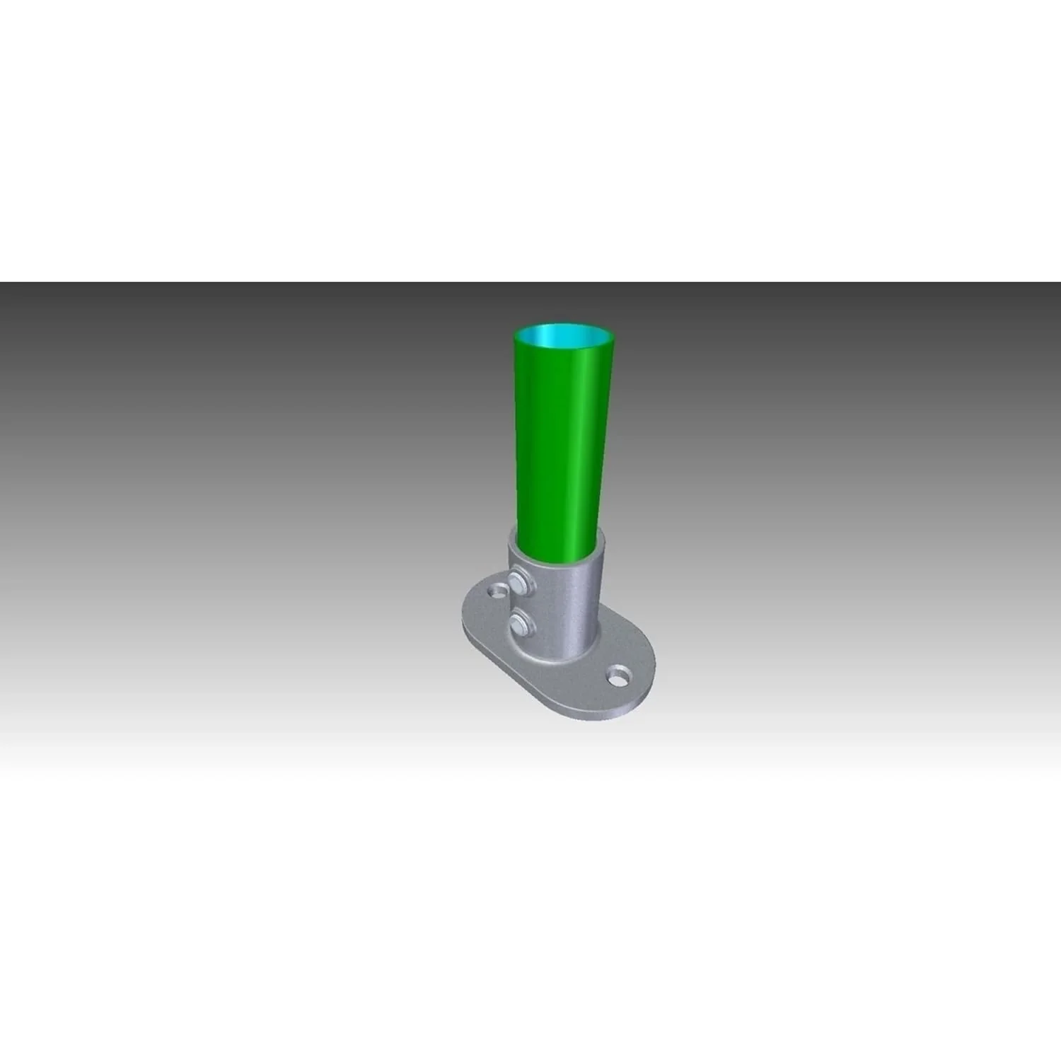 Rohrverbinder Boden - Wand - Deckenflansch 1 1/2" (48,3 mm) AVERDE Ø 48,3 mm - 1 1/2 Zoll, Ø 48,3 mm - Image 5